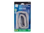 Telephone Handset Coil Cord 4 Conductor 12 Almond Carded Monster Cable Cords