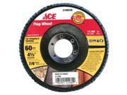 Flap Wheel 4 1 2 X7 8 ACE Grinding Cups and Wheels 9716 002 082901242802