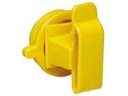 25 Bag Round Polytape Insulator For Use With Post 1 1 2 W Yellow ZAREBA