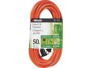 Single Ended Extension Cord 16 2 50 13A C Cable Extension Cords 0723 Orange