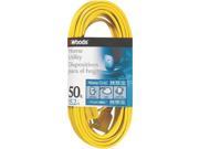 SPT 3 Flat Extension Cord 14 AWG 50 Vinyl C Cable Extension Cords 0835