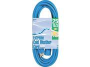 SJTW Cold Flex Extension Cord 16 3 25 13A C Cable Extension Cords 2434 Blue