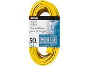 SPT 3 Flat Extension Cord 12 AWG 50 Vinyl C Cable Extension Cords 0838