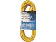 SPT 2 Flat Extension Cord 16 AWG 50 Vinyl C Cable Extension Cords 0832