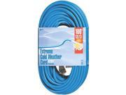 Tungsten Quartz Single Ended Extension Cord 12 3 100 15A C Cable 2439 Blue