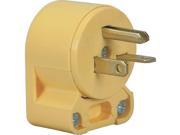 Cooper Wiring 4509ANBOX Yellow Angle Cord Plug ANGLE CORD PLUG