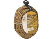 Wellington Cordage 25662 3 8 Inch Poly Rope 50 Foot Unmanila Twisted