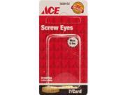Screw Eye.047 X 7 16 Brass Cd7 Ace Hook and Eye 5029152 082901134596