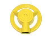 Large Metal Round Pattern Sprinkler Yellow QVS Sprinklers 4113 807686004113