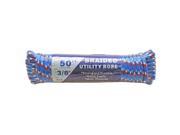 Tw Evans Cordage Co 99012 3 8 in. X 50 ft. Poly Rope Assorted Colors Box of 30