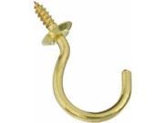 Brass Cup Hook 1 1 2 P Cd2 Ace Hook and Eye 5008024 082901135241