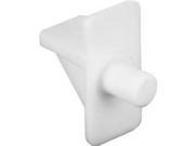 5 MM Nylon Shelf Support in White 8 Pieces Everbilt Screws 68744 White