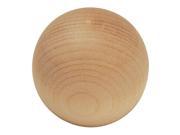1 1 2 Diameter Natural Woodcraft Cabinet Knob Belwith Doorknobs P181 UW