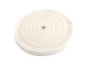 6 x 55 Ply Spiral Sewn w 1 2 Arbor Cotton Buffing Wheel Forney 72040