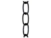 8 Gauge Flat Black Oval Fixture Chain Aprox 35 1 2 inches Long Westinghouse