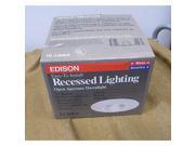 7 1 4 Diameter Recessed Lighting Edison Lighting 70915 White 080083100156
