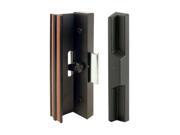 C 1106 Diecast Sliding Door Handle Set Black Aluminum Prime Line Products