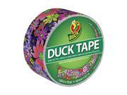 Patterned Duck Tape 1.88 X10yd Bright Flowers
