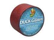 Glitter Duck Tape 1.88 X180 Red Sparkle
