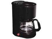 National Brand Alternative 632602 4 Cup Coffee Maker Black