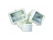 300W White 270 Degree Twin Head Motion Activated Security Flood Light Lighting