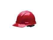 Red Class E Or G Type I Standard S51 5100 Series Hdpe Cap Style Hard Hat Bullard