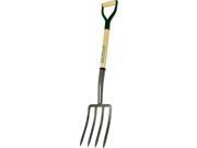 Fork Spading 4 Tine Wood Hndl Mintcraft Digging Forks 33284 755625012500