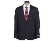 Kenneth Cole Men s Black Mini Stripe Slim Fit Suit