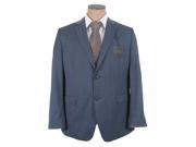 Bruno Piattelli Men s Blue Nailhead 100% Wool Suit