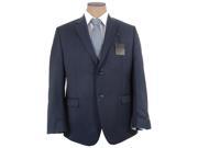 Bruno Piattelli Men s Navy Blue Pinstripe 100% Wool Suit