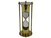 7 Antique Style Hourglass 5 Minute Brass Sand Timer