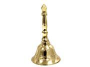 Small Hand Held Service Bell Polished Brass Finish