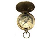 2 Brass Face Pocket Compass Camping Accessory