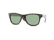 Polarized Retro Wayfarer Sunglasses Sunnies Vintage Classic Crystal Green