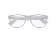 Clear Lens Wayfarer Sunglasses Hot Fashion Shades Sunnies Trendy Vintage White