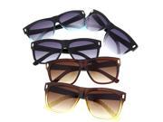 Designer Inspired Fashion Modern Sleek Wayfarer Sunglasses Studs 5 Pack Lot