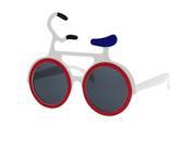 Bike Bicycle SunglassesMountain Cycle Pedal Costume Party Red Tire Yellow Seat