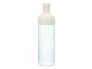 Hario Glass Filter in Bottle Drink Infuser and Server White 750ml 25oz FIB 75 OW