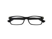 Vintage Thin Clear Lens Fashion Glasses Sunglasses Square Wayfarer Style Black