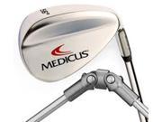 Medicus Golf 56 Degree Sand Wedge Dual Hinge Lob Wedge Chrome