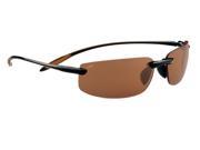 Serengeti Eyewear Sunglasses Lipari 7807 Shiny Brown Frame Polar PhD Driver Lens