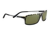 Serengeti Eyewear Sunglasses Rivoli 7766 Satin Black Tortoise Frame Polar Driver