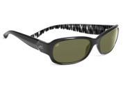 Serengeti Eyewear Sunglasses Chloe 7622 Shiny Black Zebra W 555NM Polarized Lens