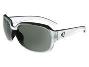 Ryders Eyewear Kira Clear w Black X tal Frame Green Lens Sunglasses