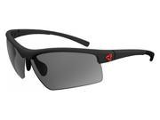 Ryders Eyewear Trio Matte Black Frame Grey Lens Sunglasses