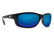 Costa Eyewear Sunglasses Zane Matte Black Frame Blue Mirror Polarized Lens