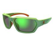 Ryders Eyewear Face R00710D Green with Red Frame Grey Green Mirror Lens