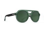 Vonzipper Sunglasses Psychwig Bottle Green Black with Green Lens