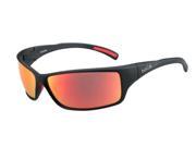 Bolle Slice 12129 Matte Black Non Polarized TNS Fire Oleo AF Lens Sunglasses