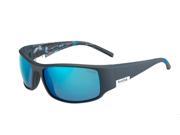 Bolle King 12119 Matte Blue Sea Polarized Offshore Blue Oleo AF Lens Sunglasses